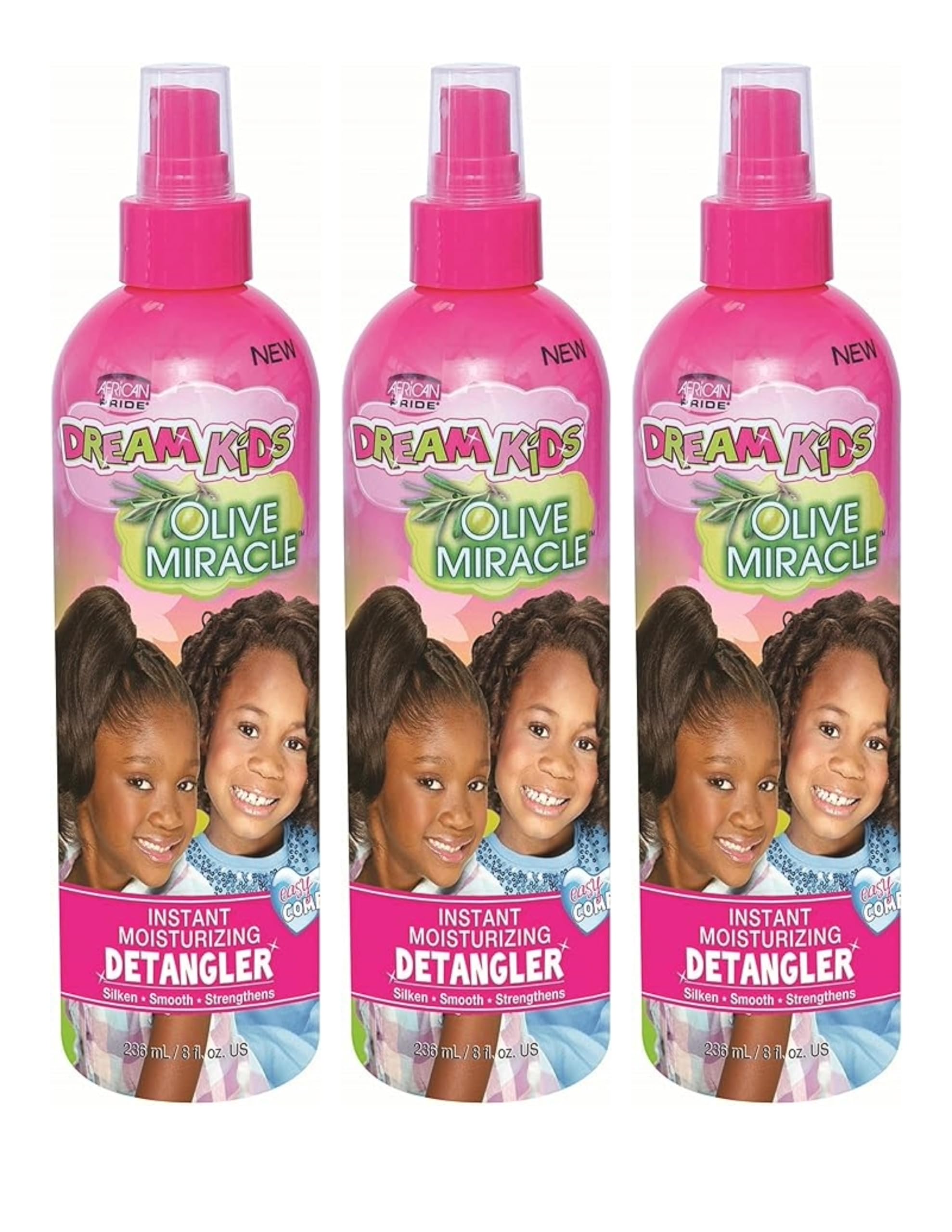 Amazon.com : African Pride Dream Kids Olive Miracle Detangler 8